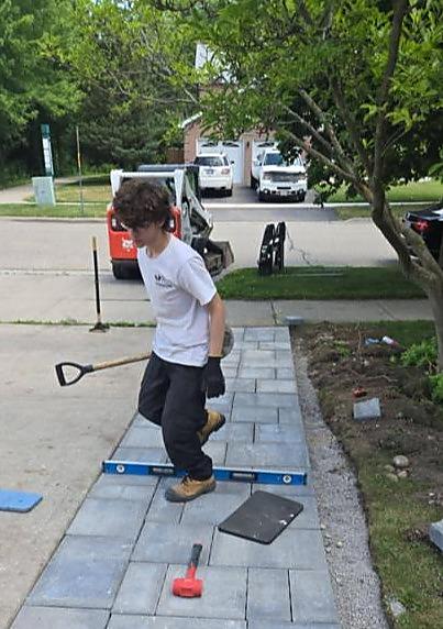 Premium hardscape and interlock installation by Miller's Landscape Design
